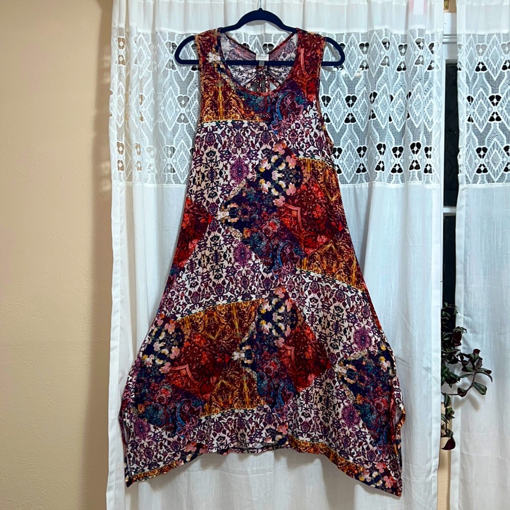 Cupio Shark Hanky Hem Dress Size Large